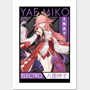 Yae Miko Posters and Art